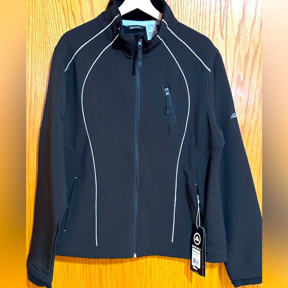Snozu Black Softshell Jacket